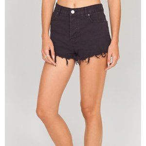 AMUSE SOCIETY // SHORELINE DENIM SHORT // BLACK